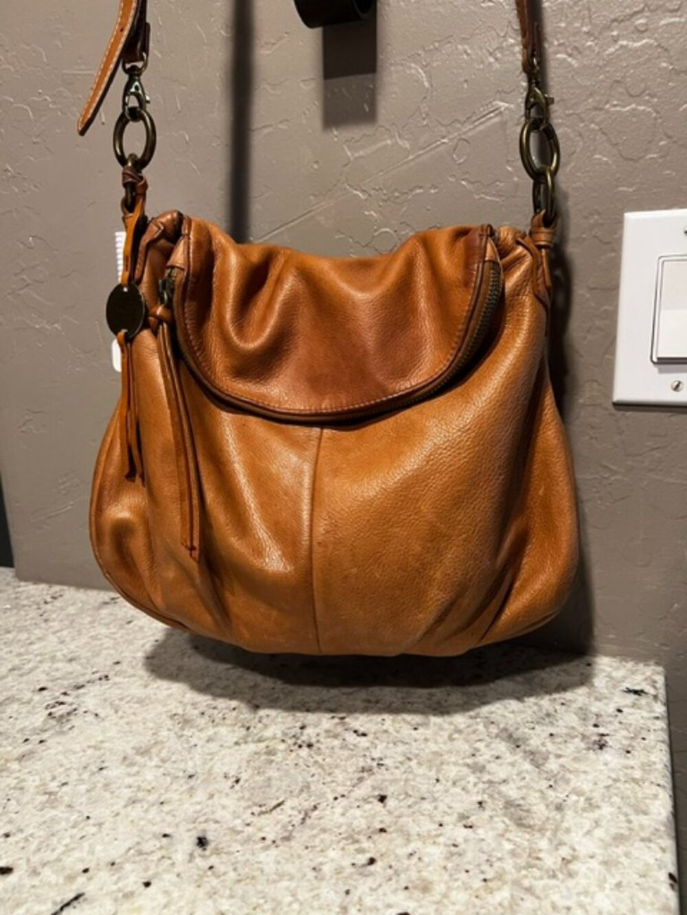 Buttersoft Tan Leather MARGOT New York Crossbody Bag